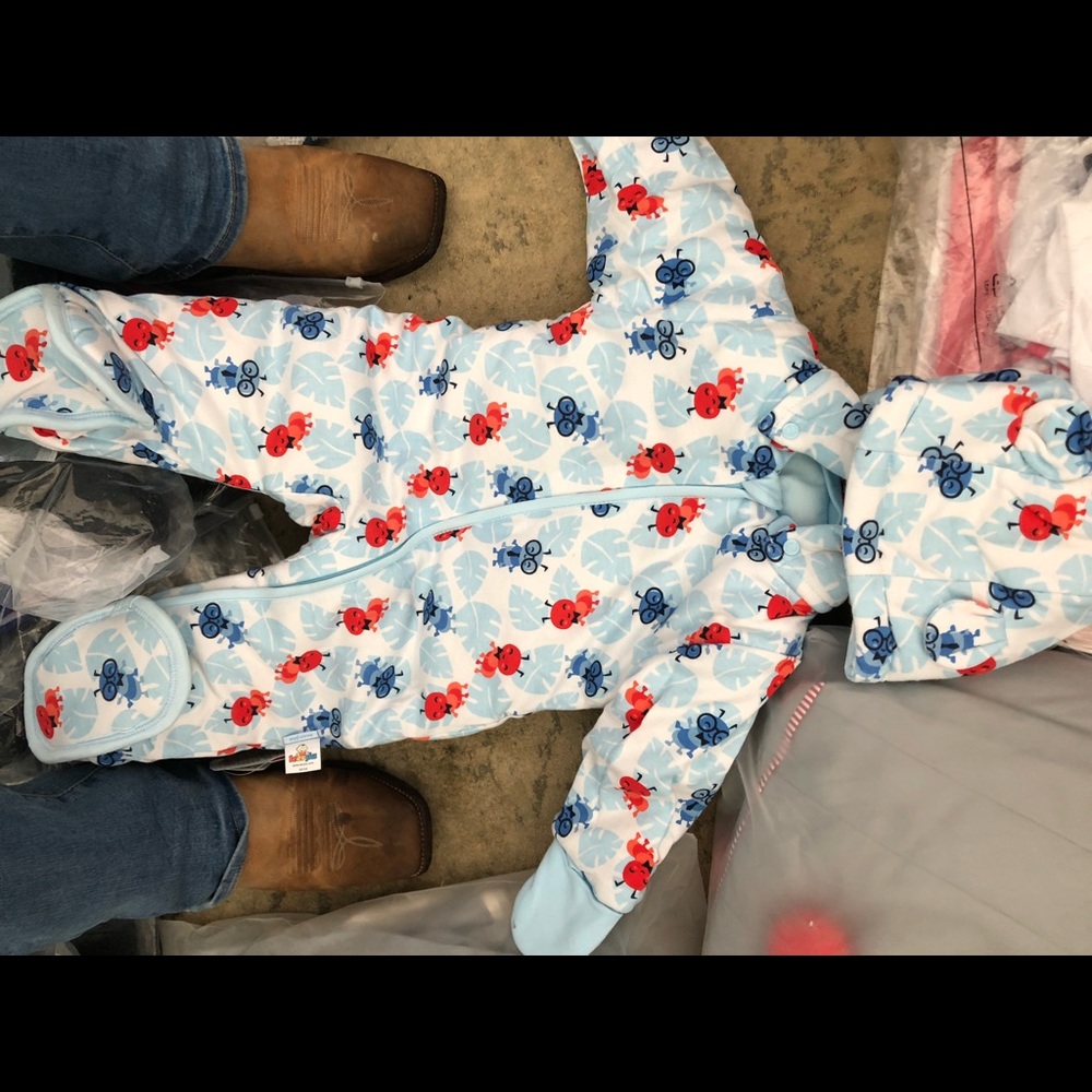 Puffer onesie